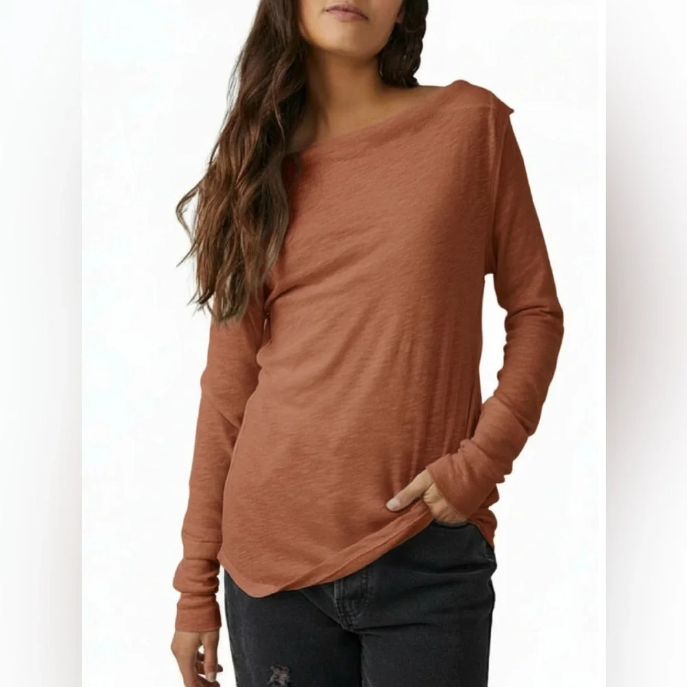 Free People We The Free Kimmi Long Sleeve Top